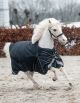 Shetlandpony regendeken OBELIX 100 BLACK 1680D (100 gram)