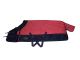 Winterdeken Spott Cardinal red / Dark navy (300 grams) Maat 165