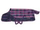 Shetlandpony regendeken Carter Pink / Checks (ongevoerd) MAAT 102