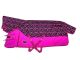 Regendeken Derby Pink Glow Stars (afneembare hals) 