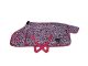 Shetlander vliegendeken Fly Buster Pink Leopard