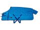 Winterdeken Builder Peacock Blue Crisscross (400 grams) MAAT 195 