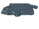 Shetlandpony regendeken Carter Orion Blue 1680D (ongevoerd) MET FLEXI NECK