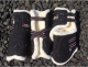 Set beenbeschermers GLITTER BLACK