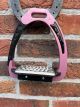Veiligheids Stijgbeugels PINK/BLACK (JUNIOR)
