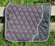 Zadeldekje WAVE Glitter Grey