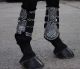 Beenbeschermers / Flextrainers Croco SILVER/BLACK