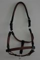 Soft leder HALSTER cognac met zwart (Maat COB)