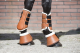 Beenbeschermers / Flextrainers CROCO COGNAC